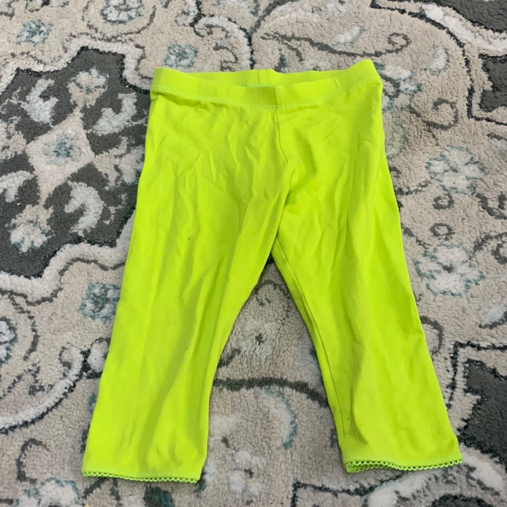 Yellow leggings